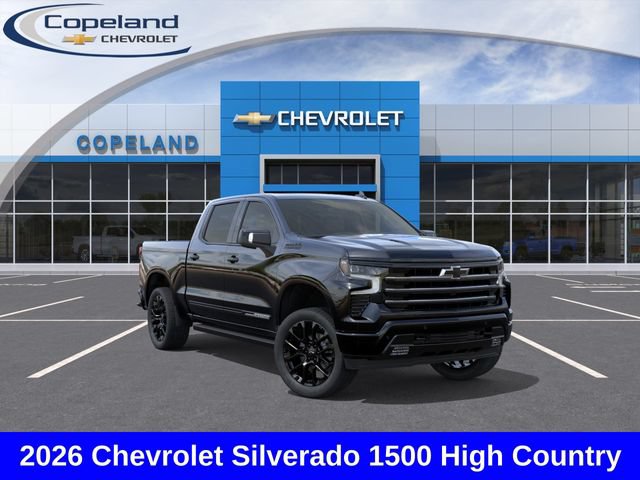 New 2026 Chevrolet Silverado 1500 High Country w/ Midnight Edition AWD/4WD 360° Tour