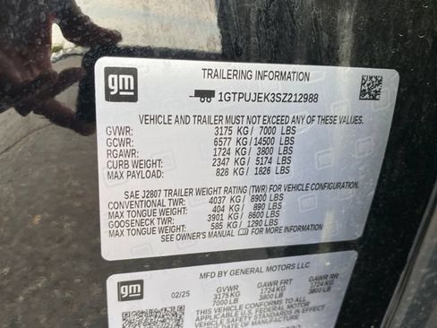 Used 2025 GMC Sierra 1500 Elevation AWD/4WD image 25