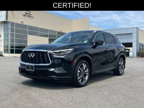 Certified 2024 INFINITI QX60 Luxe w/ Performance Audio Package FWD image 1