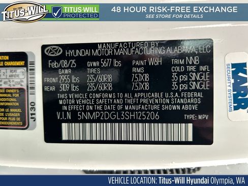 New 2025 Hyundai Santa Fe SEL image 34