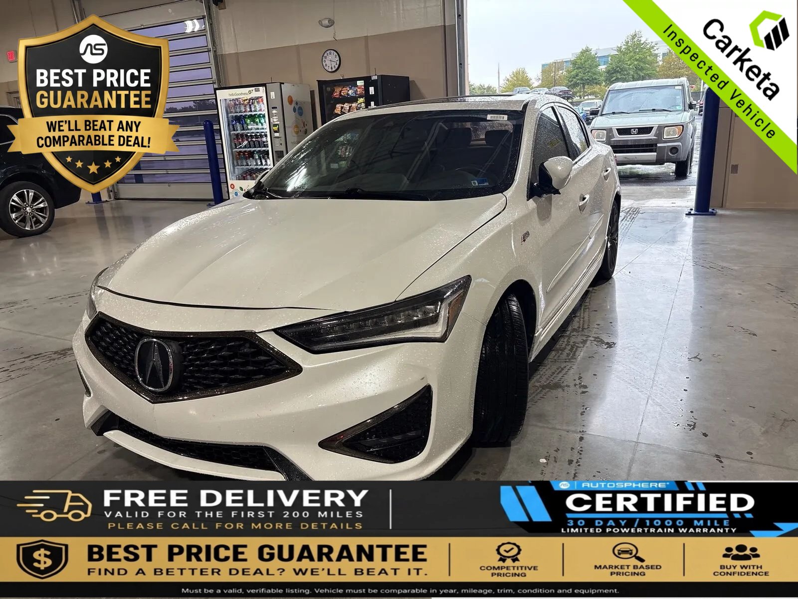 Used 2022 Acura ILX w/ Premium & A-SPEC Package FWD image 1