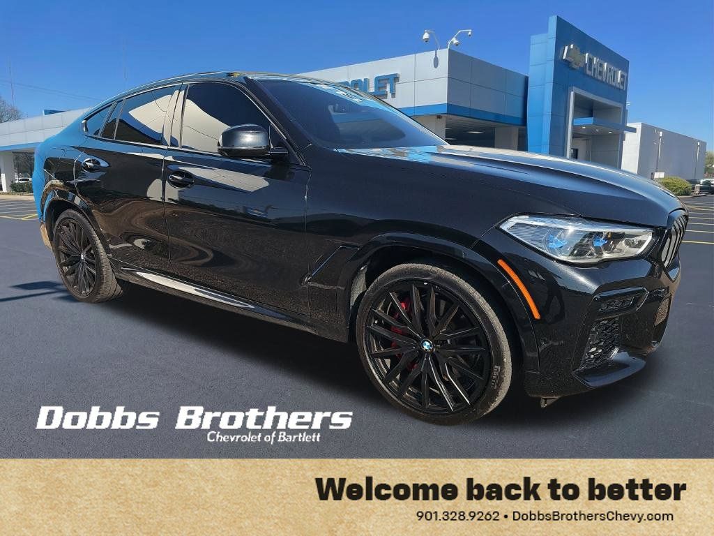 Used 2022 BMW X6 M50i w/ Executive Package AWD/4WD image 7