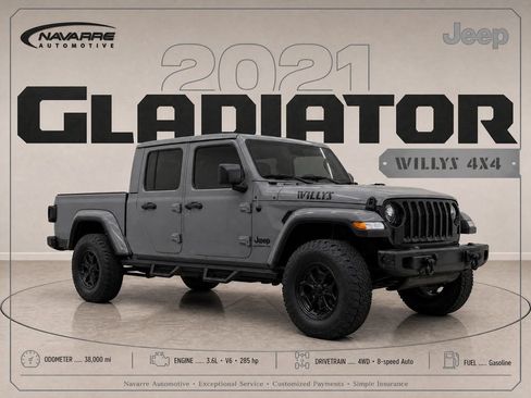 Used 2021 Jeep Gladiator Sport AWD/4WD image 1