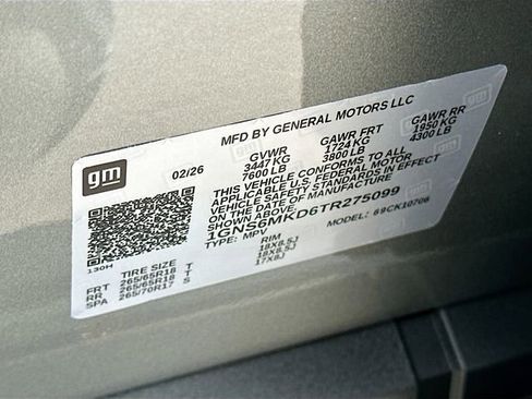 New 2026 Chevrolet Tahoe LS AWD/4WD image 34