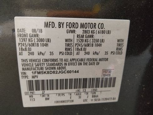 Used 2018 Ford Explorer XLT w/ Equipment Group 202A AWD/4WD image 33