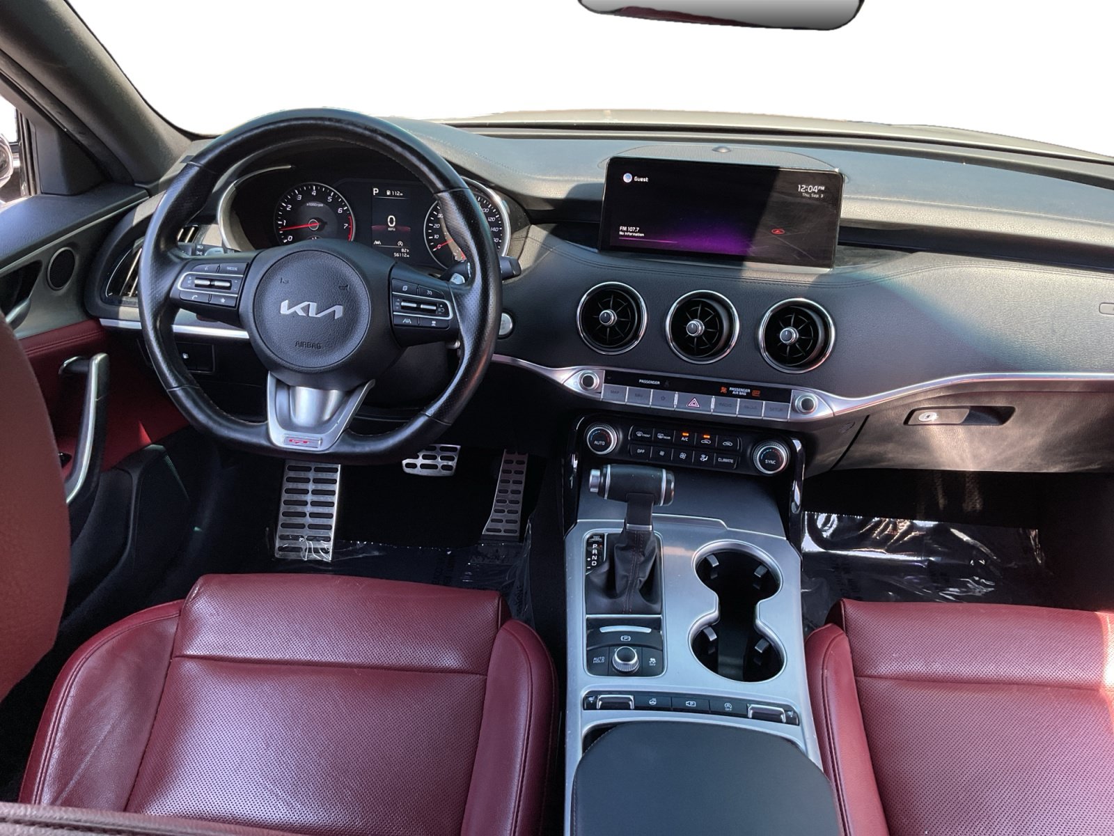 Used 2022 Kia Stinger GT1 w/ Red Interior Color Package AWD/4WD image 14