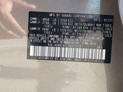 Used 2022 Subaru Outback Premium image 14