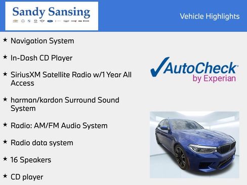 Used 2019 BMW M5 AWD/4WD image 7