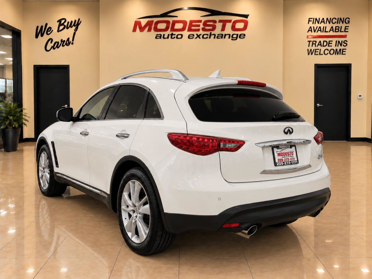 Used 2014 INFINITI QX70 AWD w/ Premium Package image 6