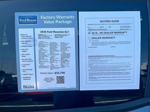Used 2026 Ford Maverick XLT w/ XLT Luxury Package AWD/4WD image 40