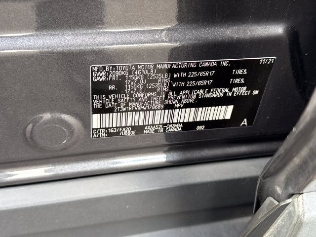 Used 2021 Toyota RAV4 XLE w/ Convenience Package FWD image 26