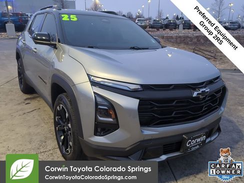 Used 2025 Chevrolet Equinox RS w/ Safety and Technology Package image 1