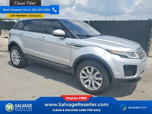 Used 2018 Land Rover Range Rover Evoque SE AWD/4WD image 5