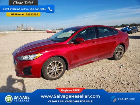 Used 2020 Ford Fusion SE image 1