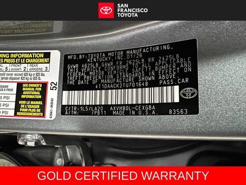 Certified 2026 Toyota Camry XLE FWD image 39