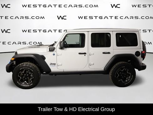 Used 2021 Jeep Wrangler Unlimited Rubicon 4xe w/ Steel Bumper Group AWD/4WD image 5