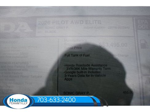 New 2026 Honda Pilot Elite image 40