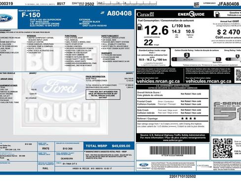 Used 2018 Ford F150 XLT AWD/4WD image 7