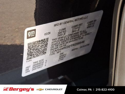 New 2026 Chevrolet Tahoe LS AWD/4WD image 20