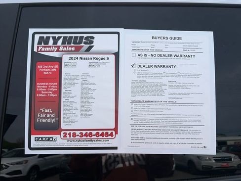 Used 2024 Nissan Rogue S AWD/4WD image 48