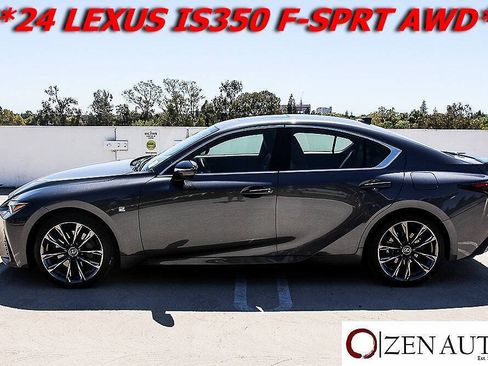 Used 2024 Lexus IS 350 F Sport w/ Navigation Package AWD/4WD image 4