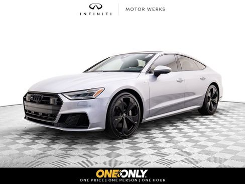 Used 2023 Audi A7 3.0T Prestige w/ S Line Black Optic Package AWD/4WD image 1