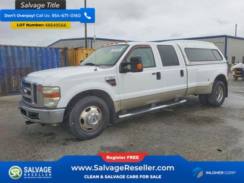 Used 2008 Ford F350 2WD Crew Cab DRW Super Duty image 1