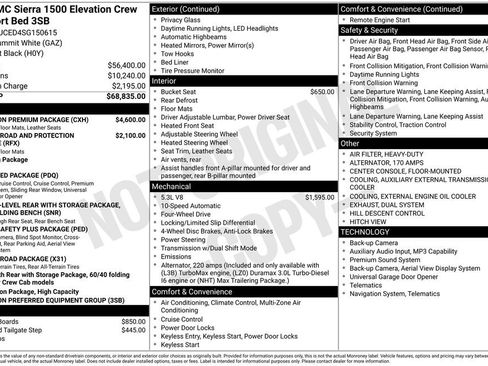 Used 2025 GMC Sierra 1500 Elevation w/ Elevation Premium Package AWD/4WD image 5