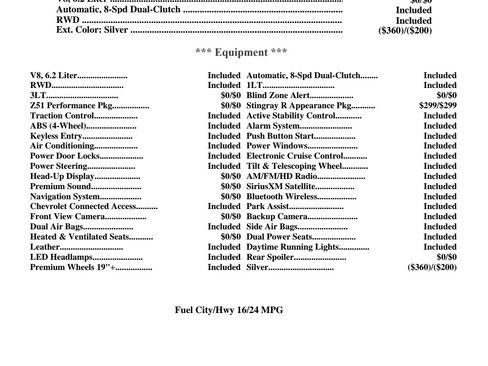 Used 2022 Chevrolet Corvette Stingray Premium Cpe w/ Z51 Performance Package image 5