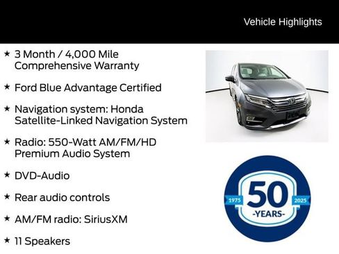 Used 2018 Honda Odyssey Elite image 5