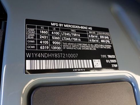 New 2025 Mercedes-Benz Sprinter 2500 image 16