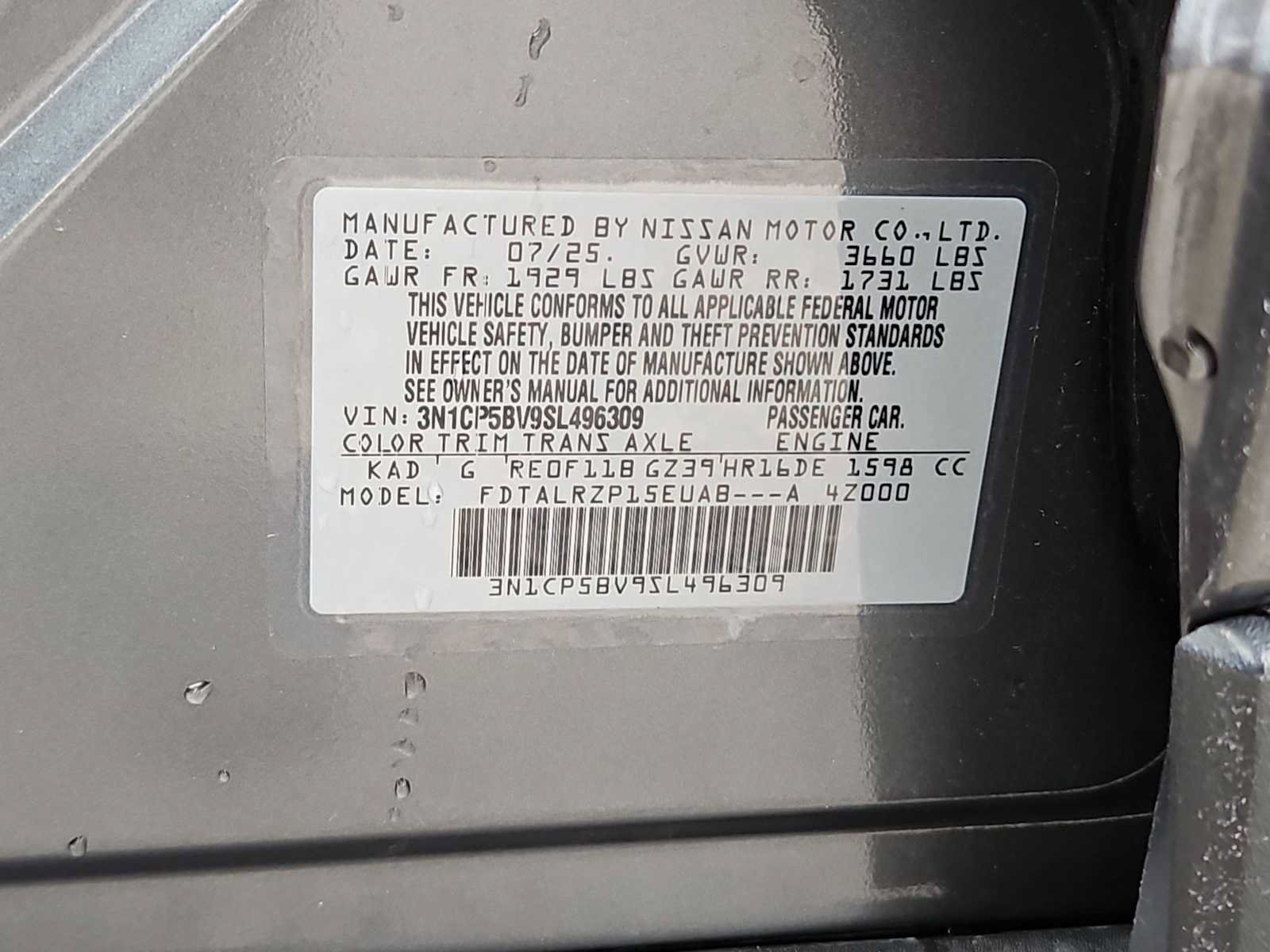 Used 2025 Nissan Kicks Play S FWD image 29