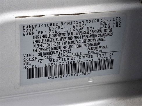 Used 2021 Nissan Sentra SV image 27