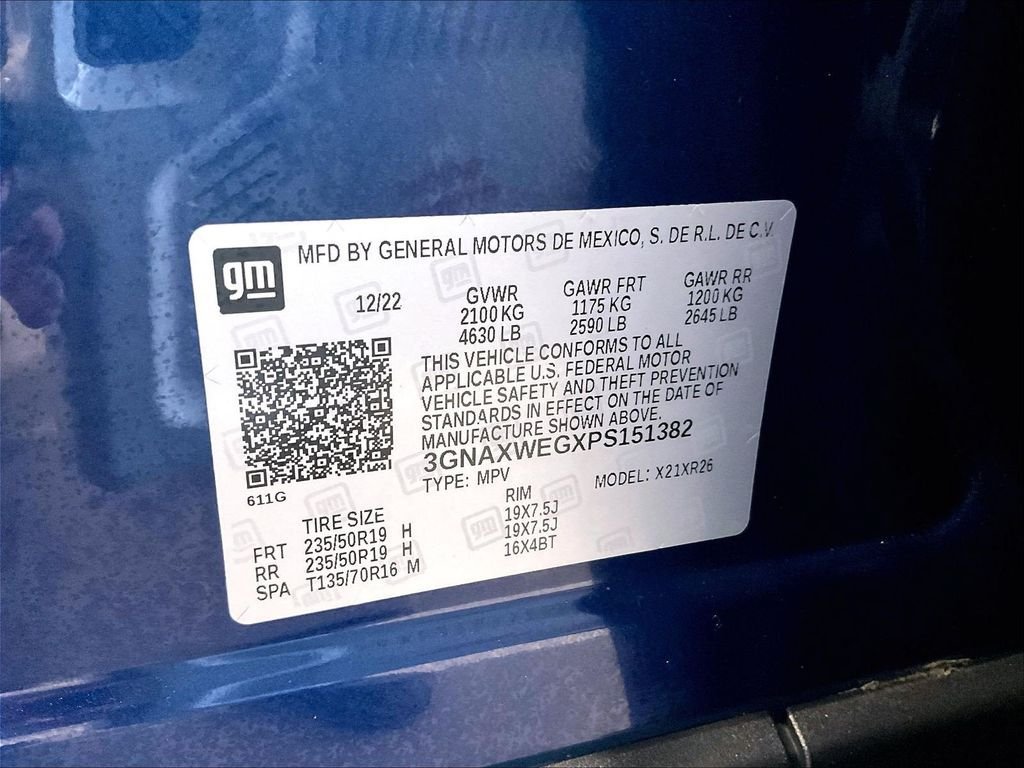Used 2023 Chevrolet Equinox RS AWD/4WD image 36