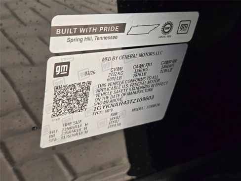 New 2026 Cadillac XT5 Luxury w/ LPO, Floor Liner Package FWD image 32