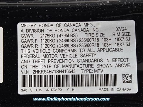 Used 2025 Honda CR-V EX-L image 14