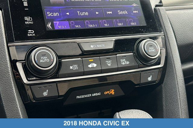 Certified 2018 Honda Civic EX image 22