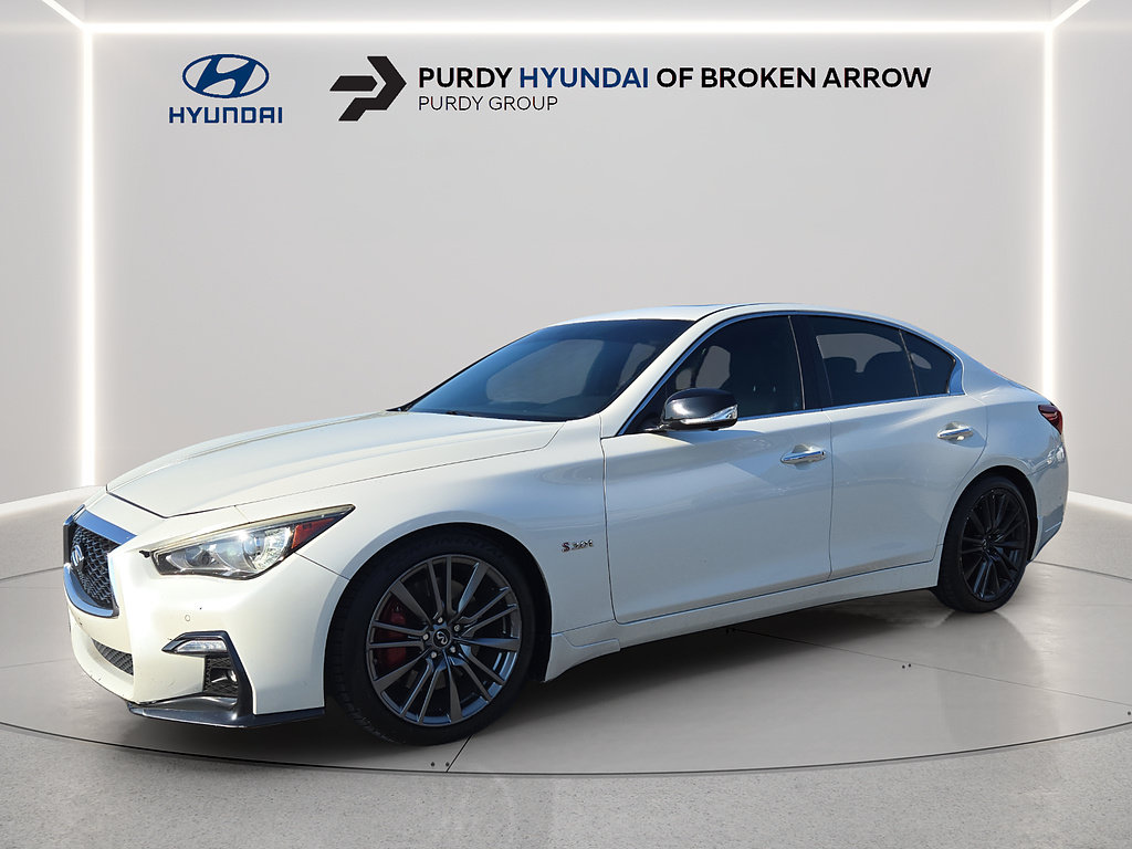 Used 2018 INFINITI Q50 Red Sport 400 w/ Proactive Package RWD image 7