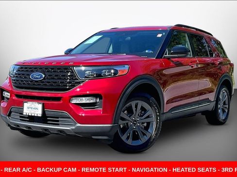 Used 2021 Ford Explorer XLT w/ Equipment Group 202A AWD/4WD image 3