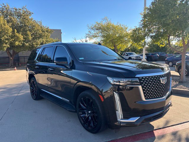 Used 2021 Cadillac Escalade Premium Luxury w/ Driver Assist Tech Package RWD image 3