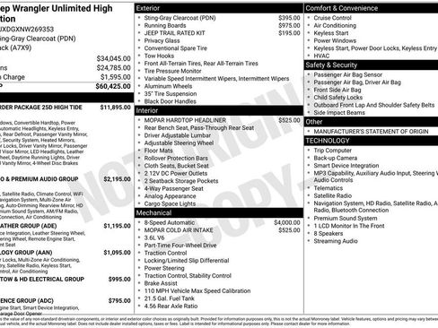 Used 2022 Jeep Wrangler Unlimited Sport AWD/4WD image 31