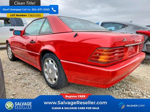 Used 1992 Mercedes-Benz 300 SL Roadster image 3