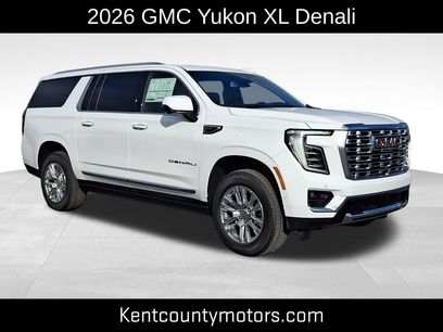 New 2026 GMC Yukon XL Denali w/ Sun & Power Step Package
