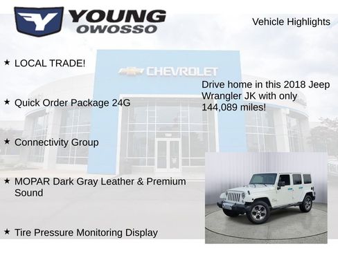 Used 2018 Jeep Wrangler Unlimited Sahara AWD/4WD image 7
