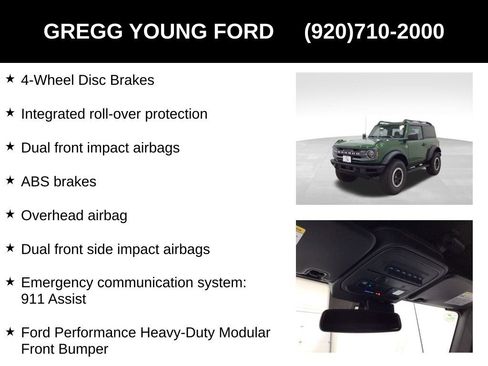 New 2024 Ford Bronco Big Bend w/ Sasquatch Package image 37