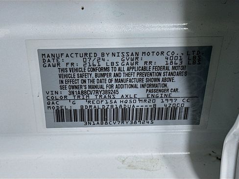 Used 2024 Nissan Sentra SV image 12