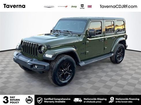 Used 2020 Jeep Wrangler Unlimited Sahara image 1