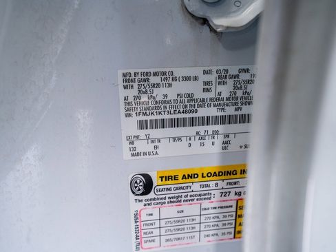 Used 2020 Ford Expedition Max Limited w/ Equipment Group 301A image 55