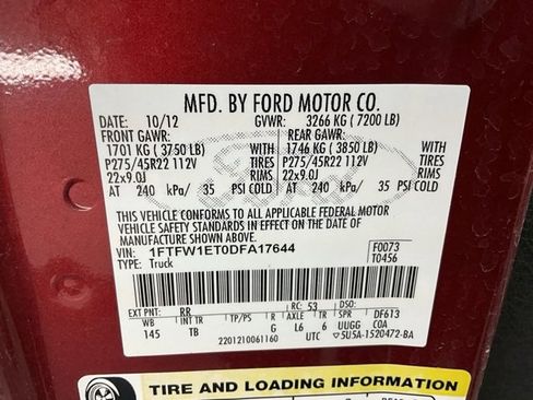 Used 2013 Ford F150 Limited image 25