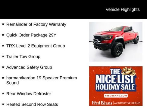 Used 2022 RAM 1500 TRX w/ TRX Level 2 Equipment Group image 3